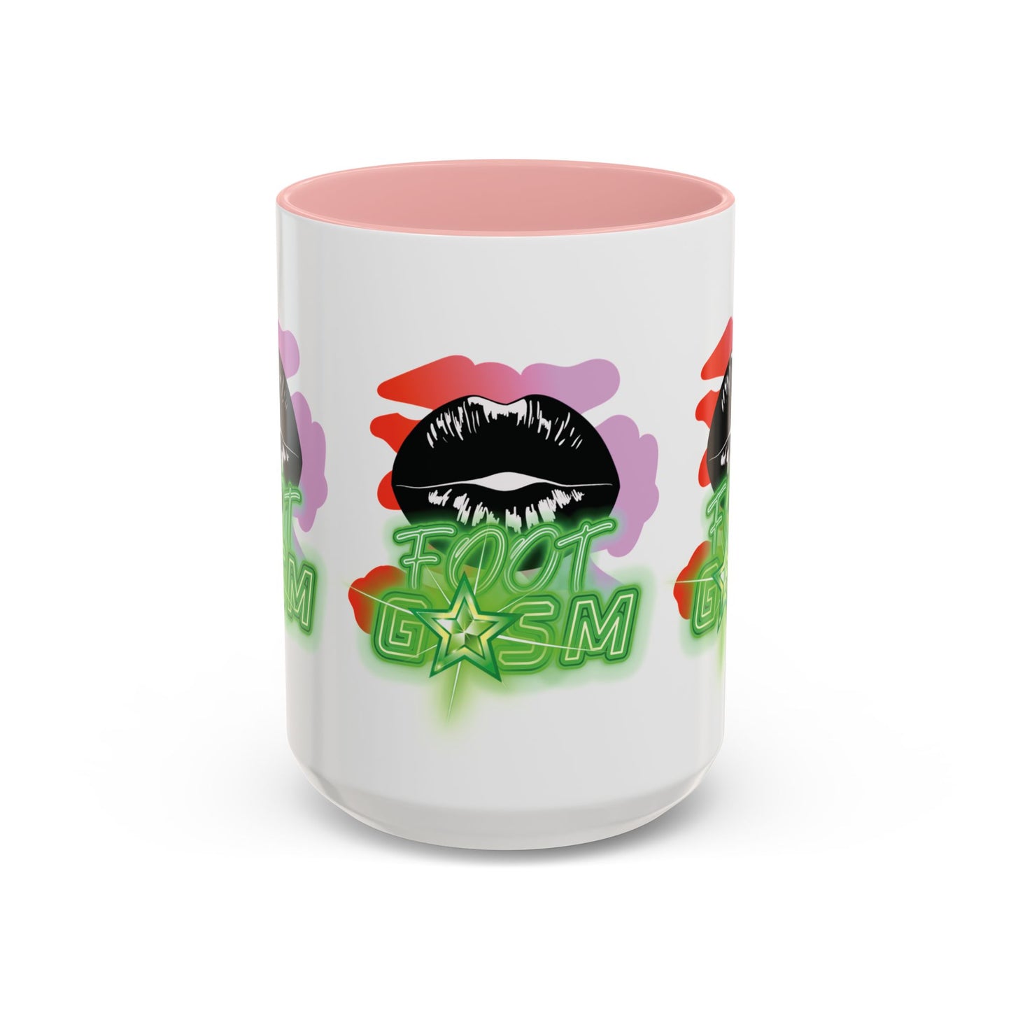 Artistic Design: The *FOOT GSM GREEN* Coffee Mug (11, 15oz)