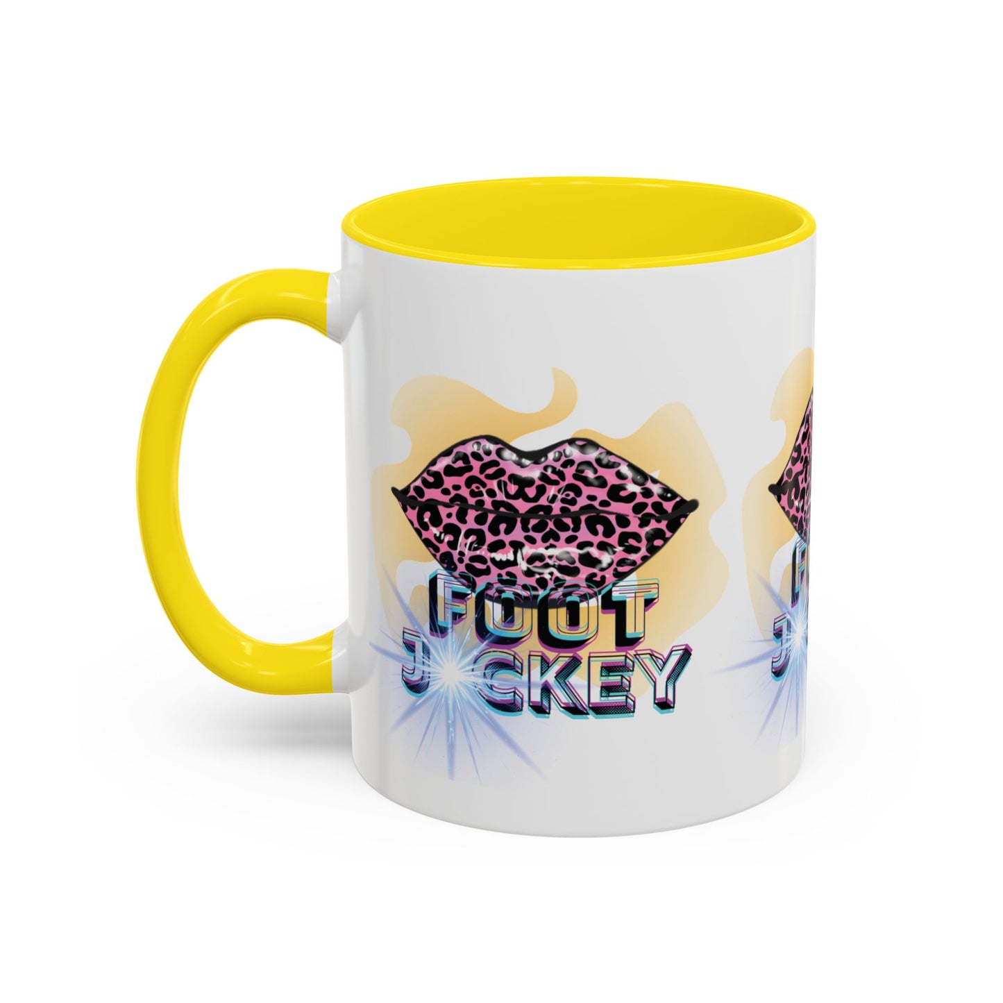 Artistic Design: The *FOOT JCKEY* Coffee Mug (11, 15oz)