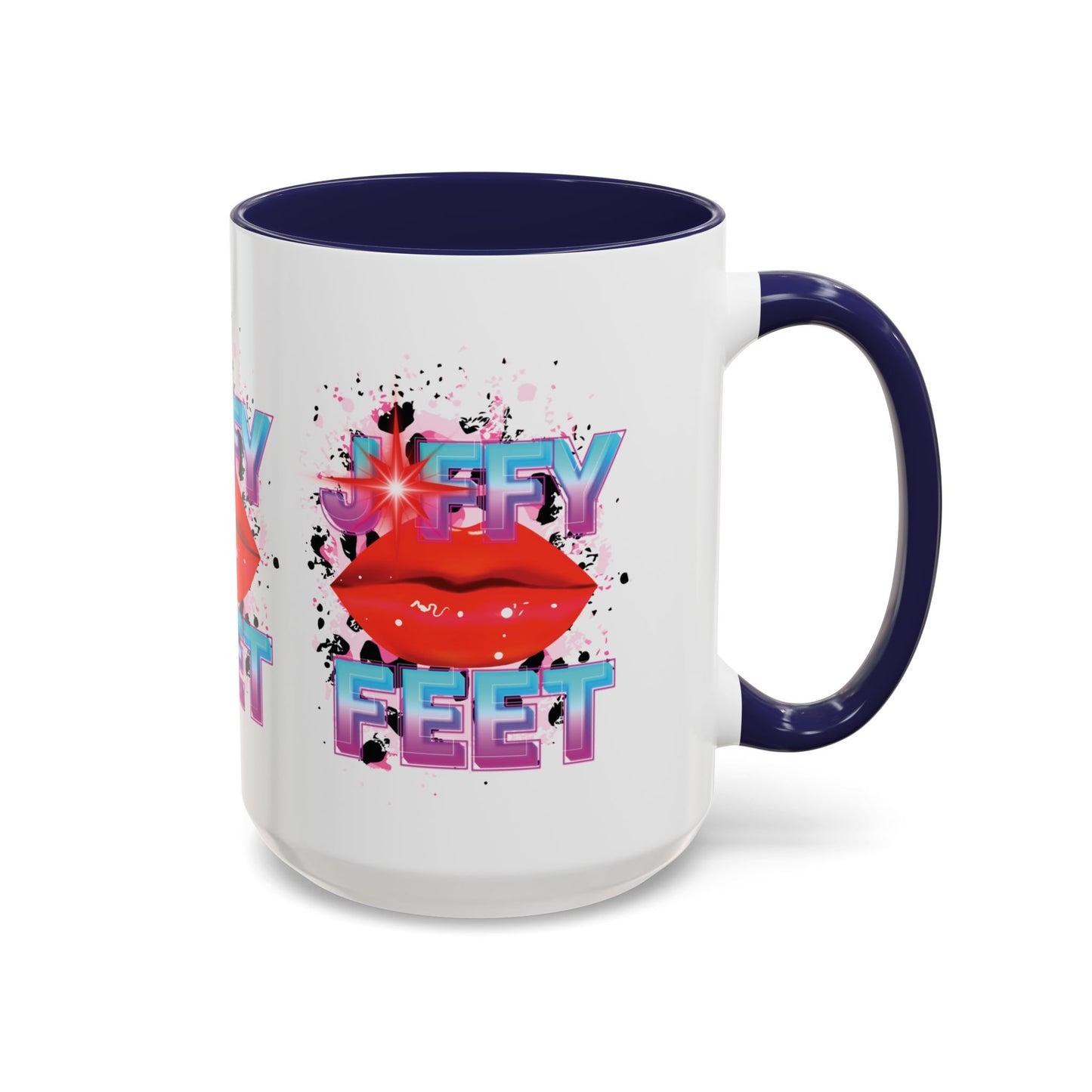 Artistic Design: The *JFFY FEET* Coffee Mug (11, 15oz)