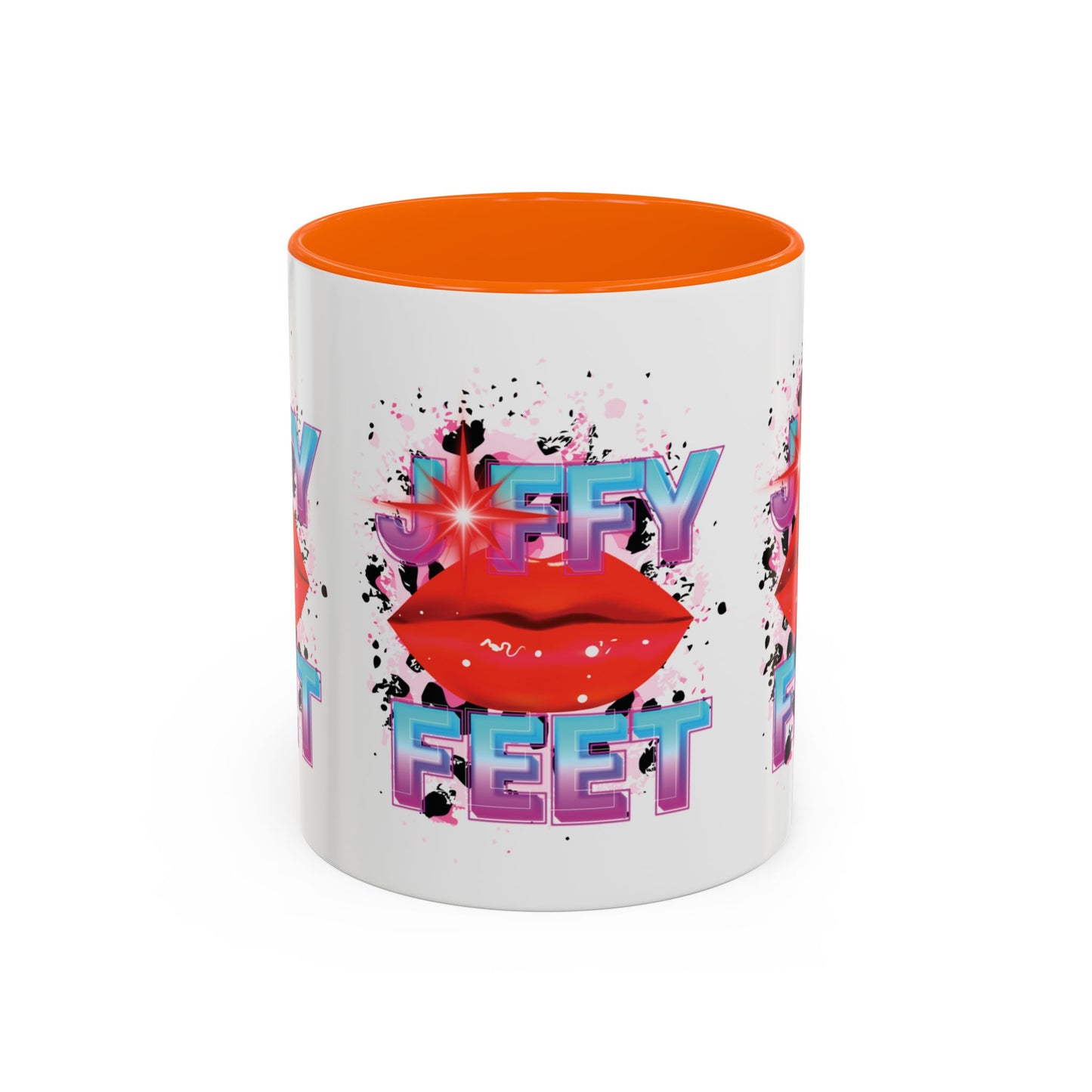 Artistic Design: The *JFFY FEET* Coffee Mug (11, 15oz)