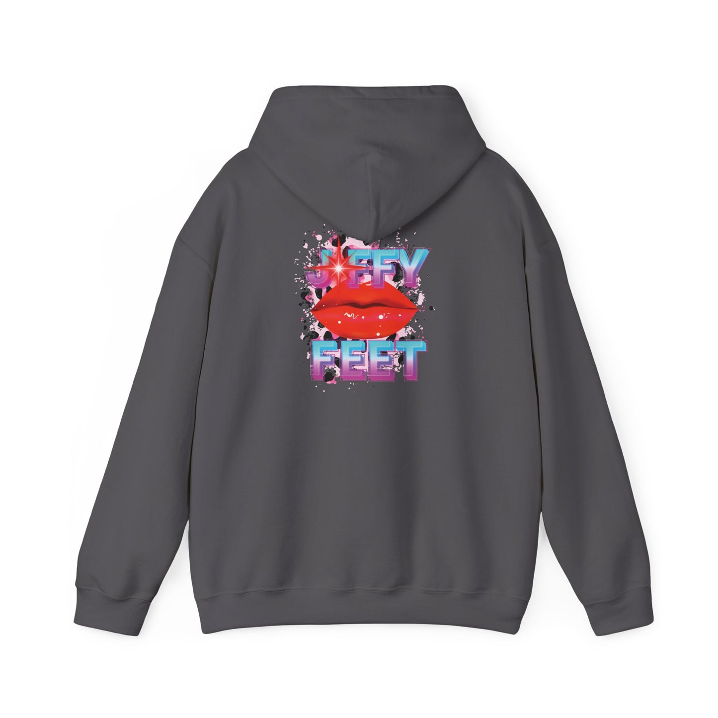 Artistry Comfort: The *JFFY FEET* Hoodie