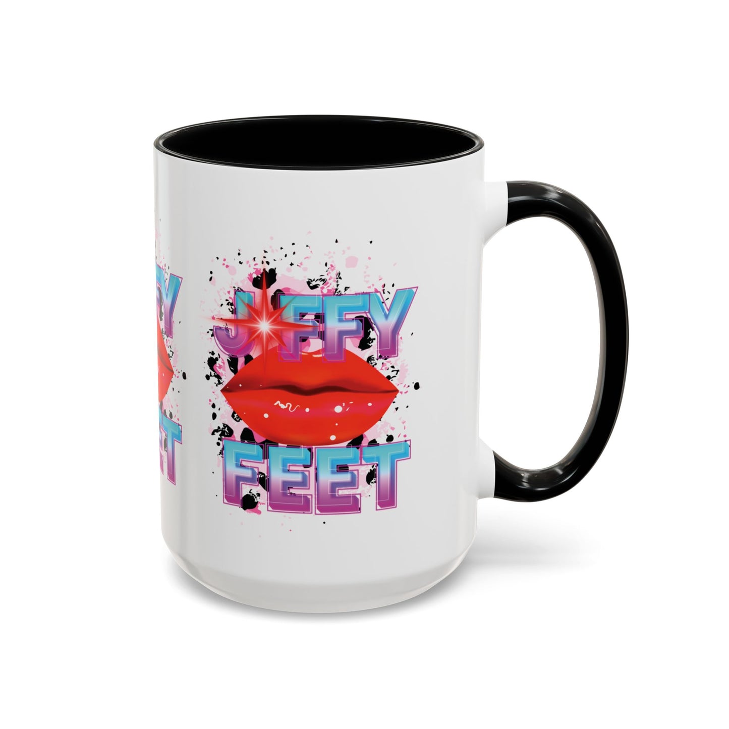 Artistic Design: The *JFFY FEET* Coffee Mug (11, 15oz)