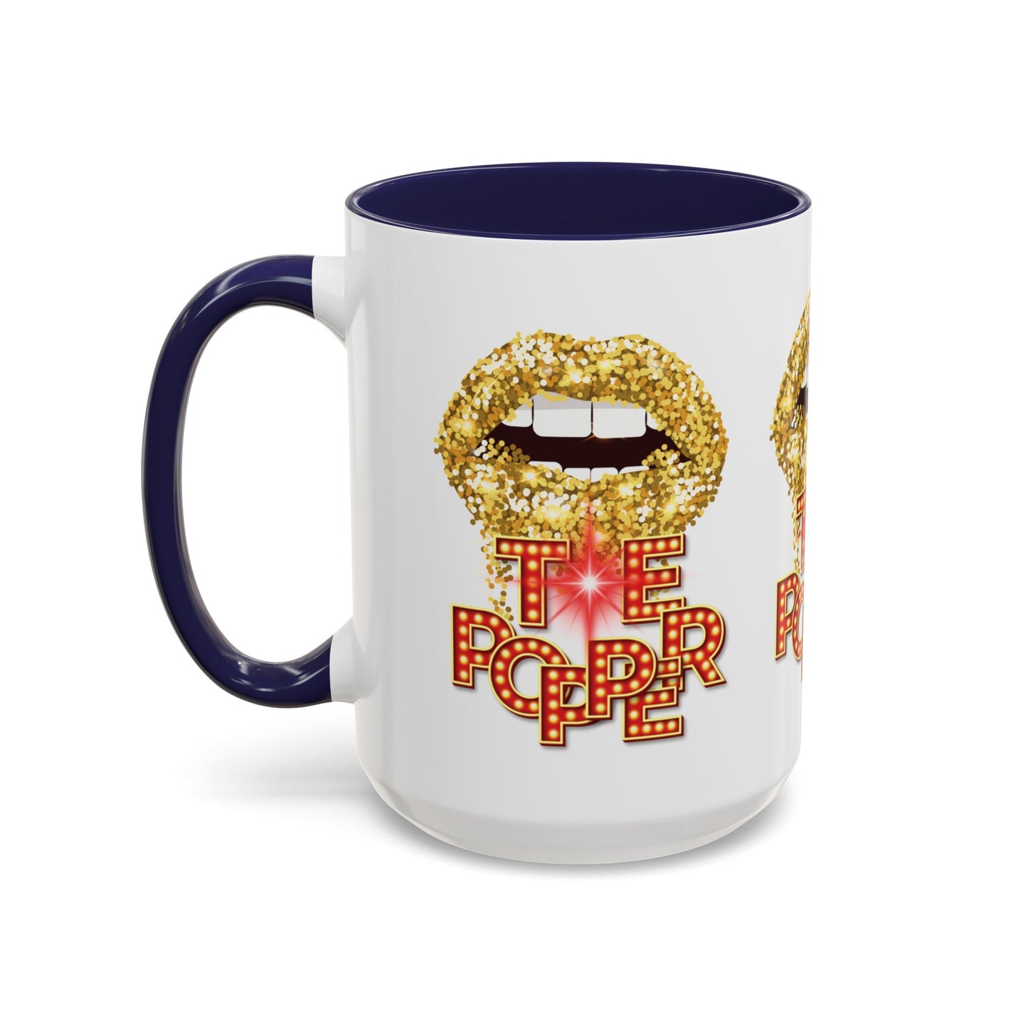 Artistic Design: The *TE POPPER* Coffee Mug (11, 15oz)