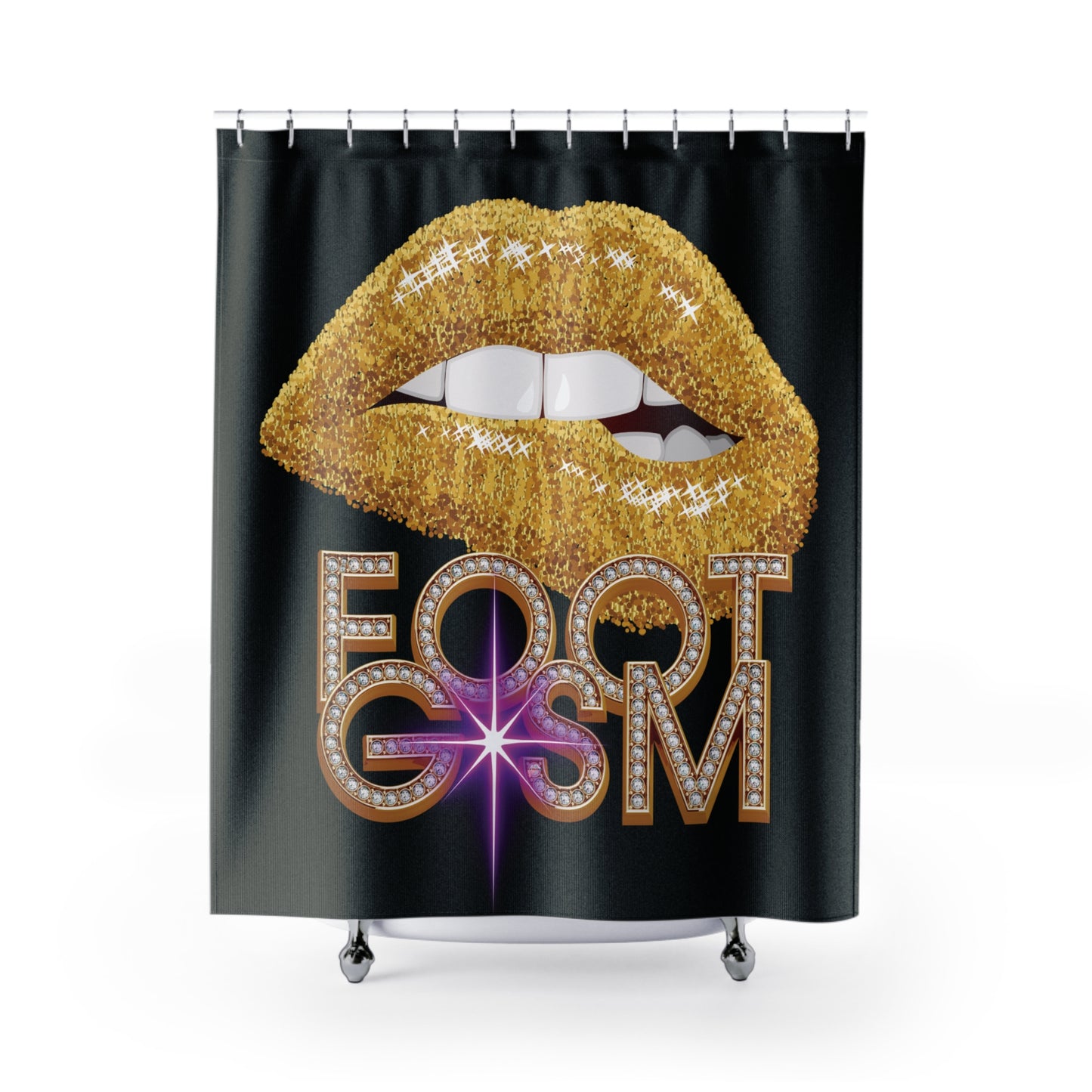 Artistry Design: The *FOOT GSM* Shower Curtain