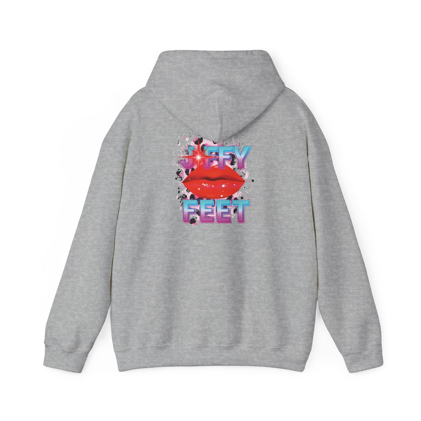 Artistry Comfort: The *JFFY FEET* Hoodie