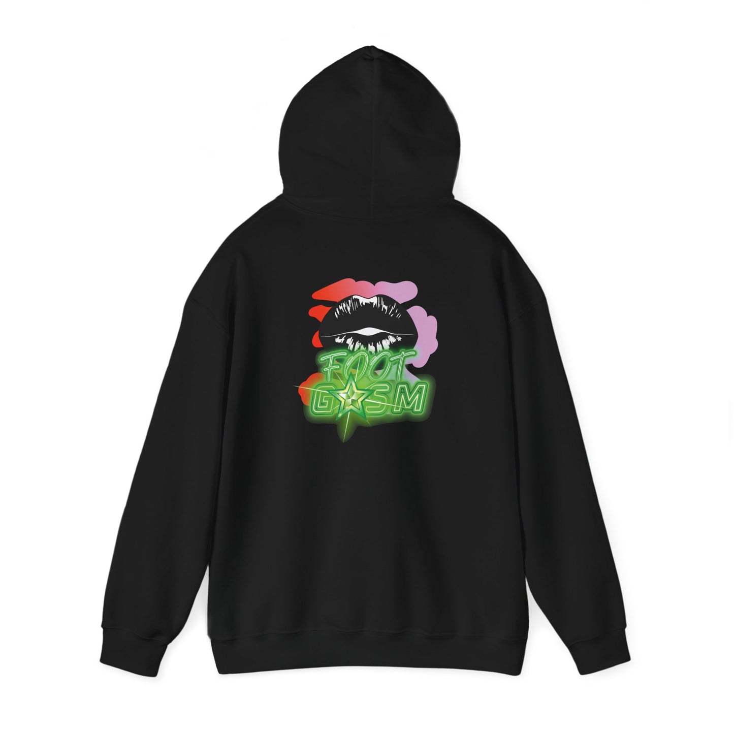 Artistry Comfort: The *FOOT GSM GREEN* Hoodie