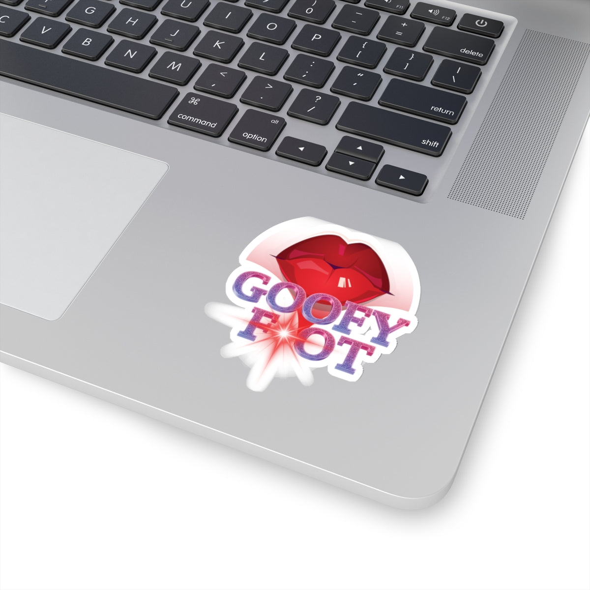 Artistic Design: The *GOOFY FOT* Kiss-Cut Stickers