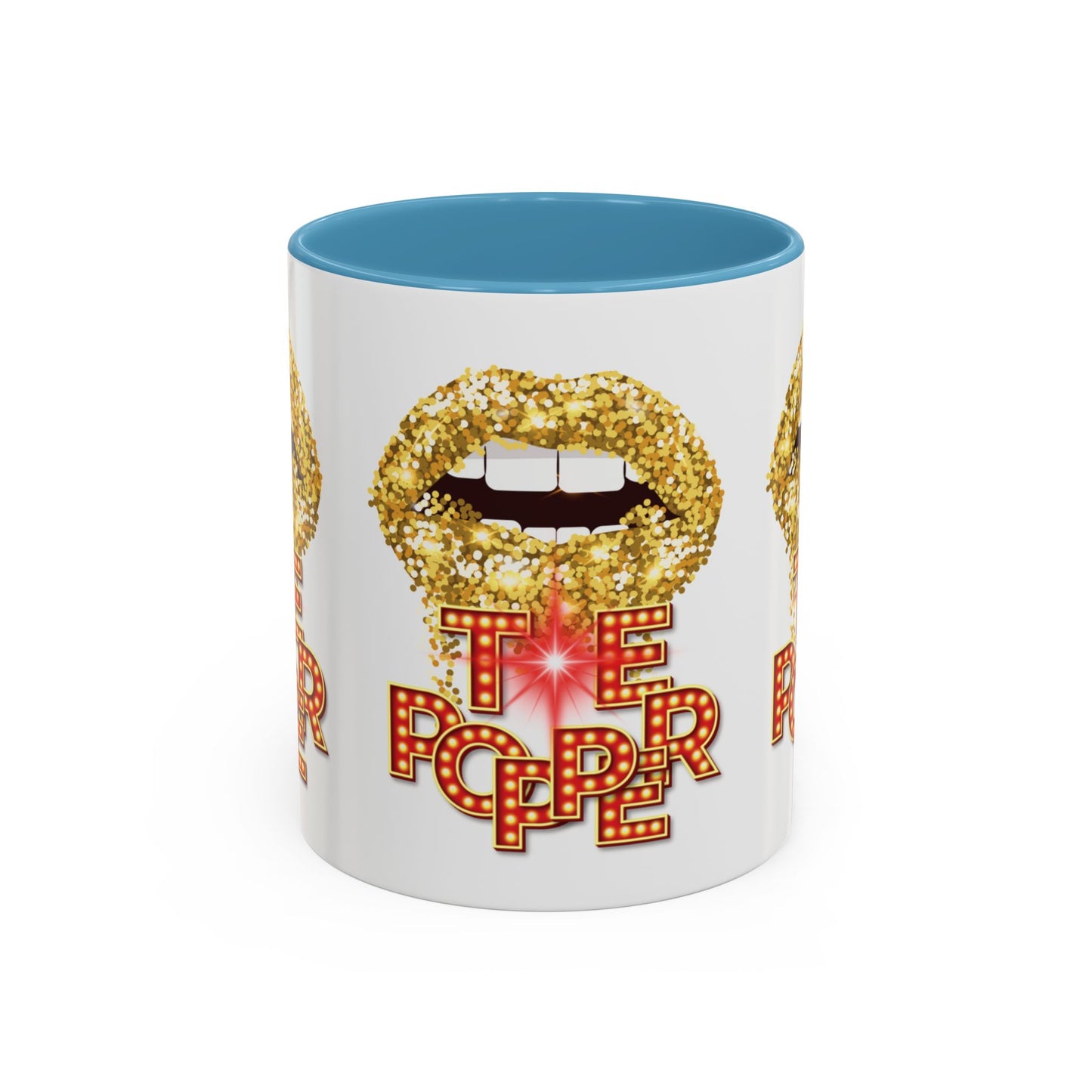 Artistic Design: The *TE POPPER* Coffee Mug (11, 15oz)