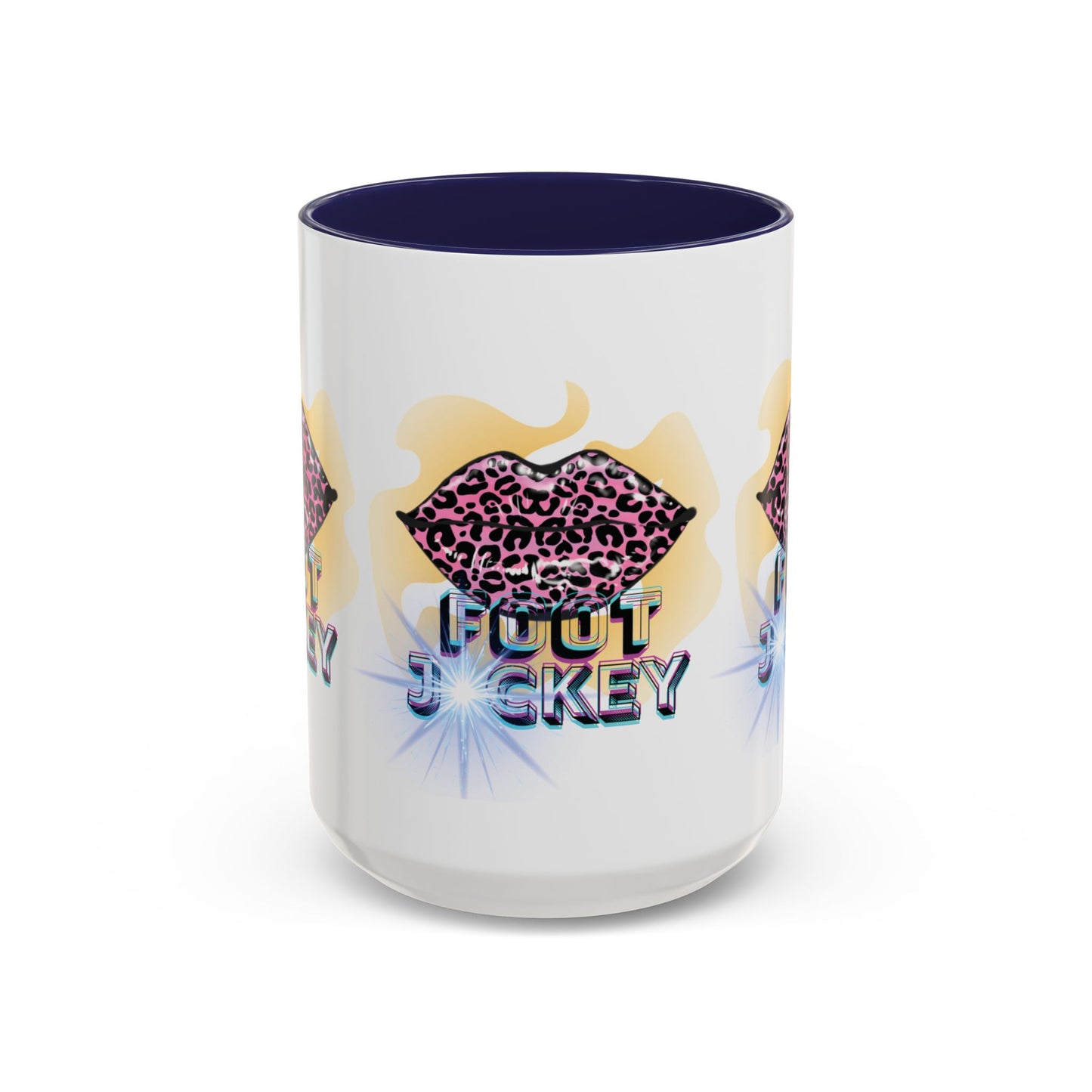 Artistic Design: The *FOOT JCKEY* Coffee Mug (11, 15oz)