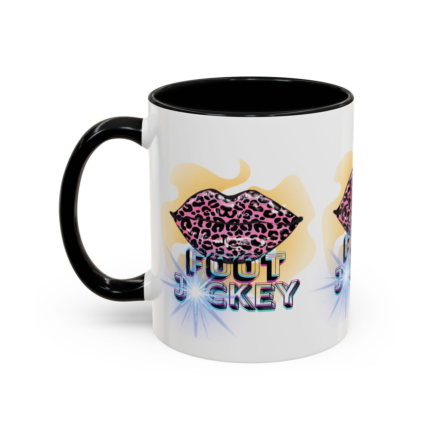 Artistic Design: The *FOOT JCKEY* Coffee Mug (11, 15oz)