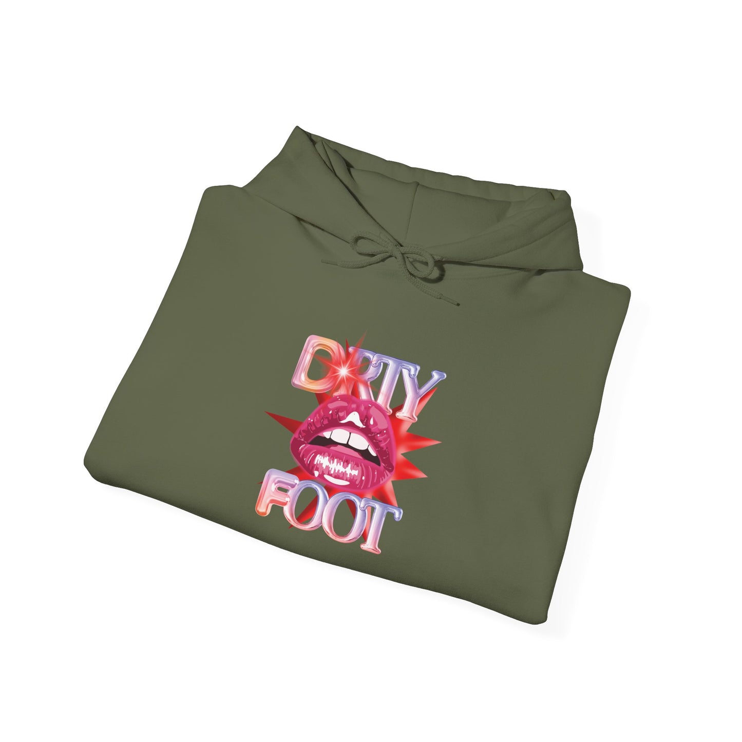 Artistry Comfort: The *DRTY FOOT* Hoodie