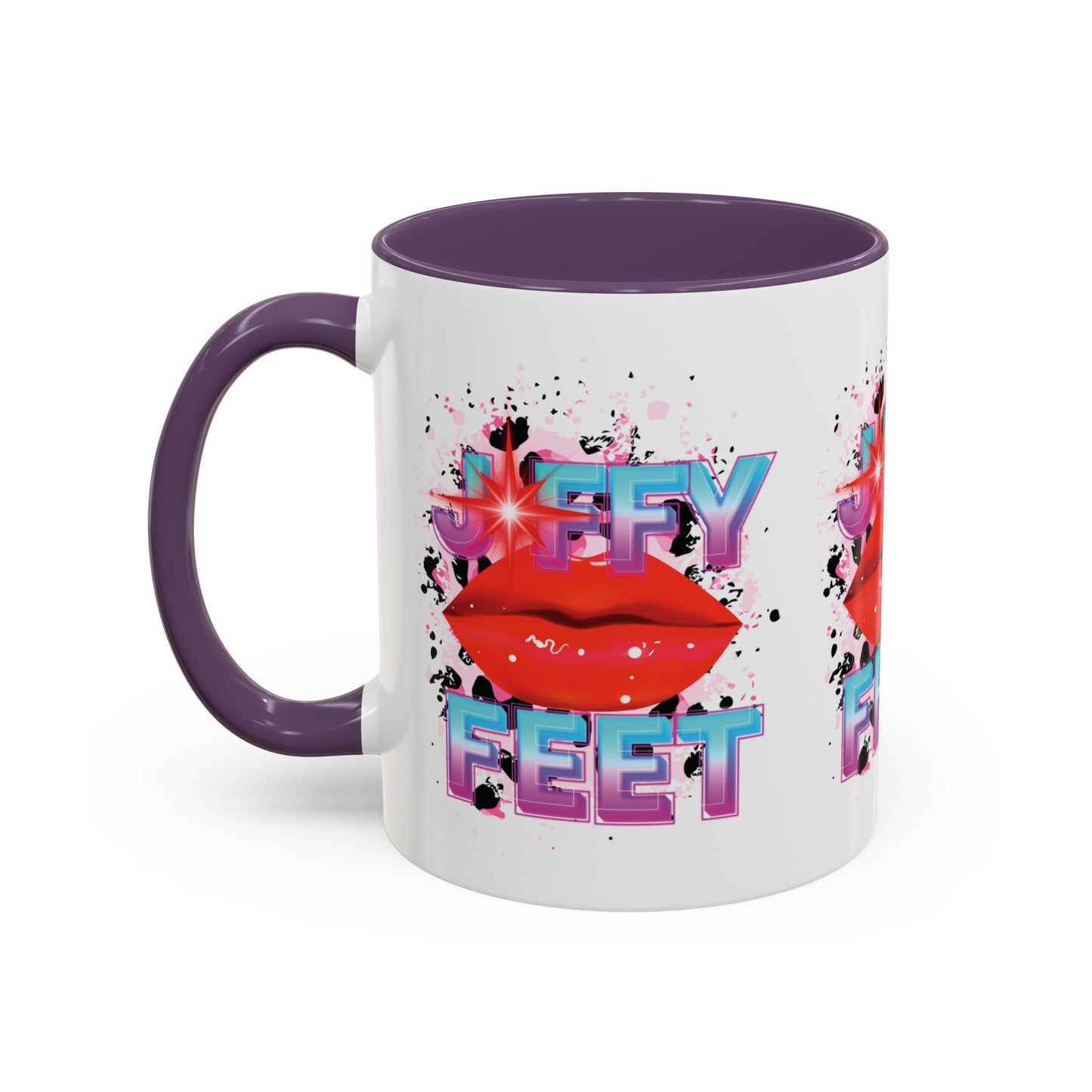 Artistic Design: The *JFFY FEET* Coffee Mug (11, 15oz)