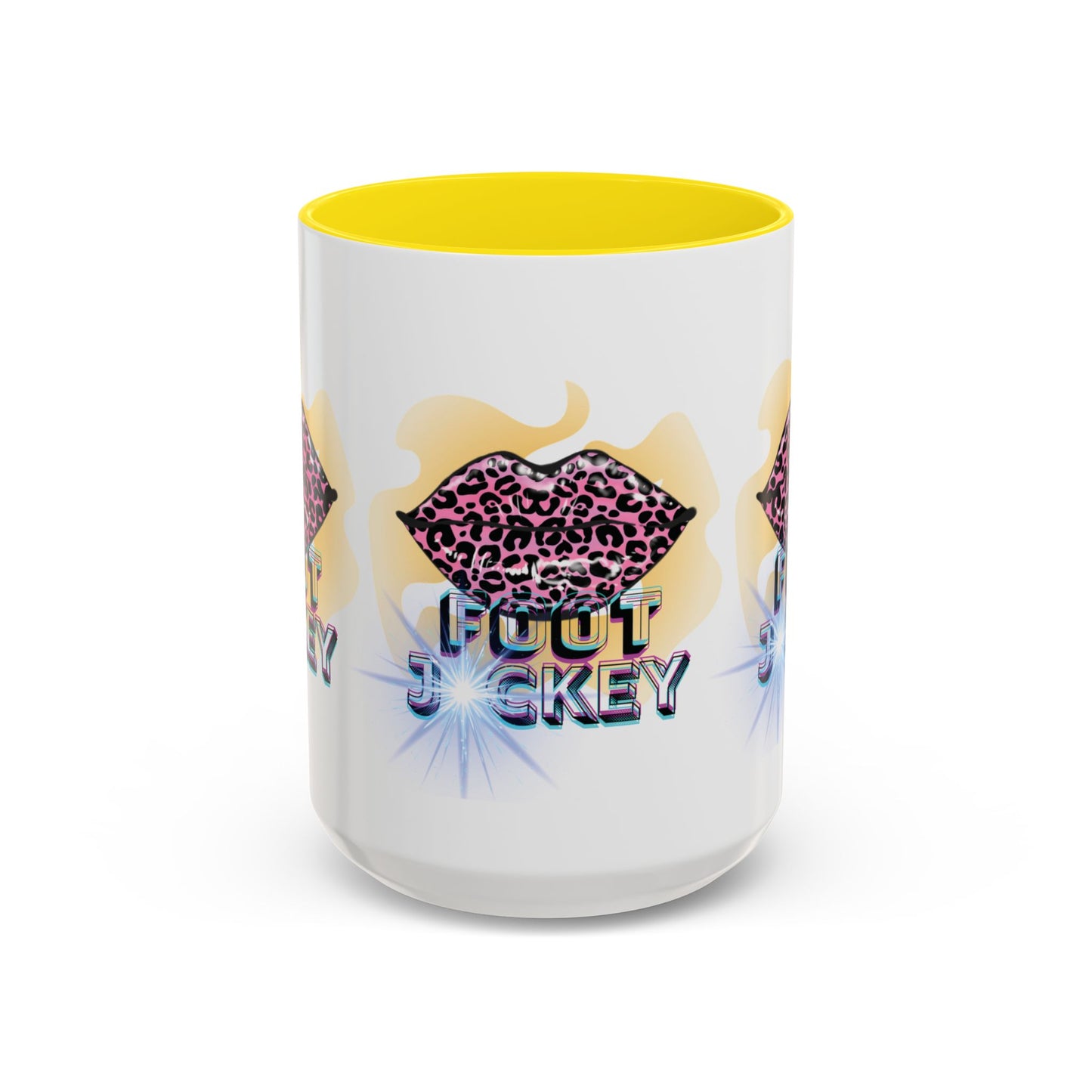 Artistic Design: The *FOOT JCKEY* Coffee Mug (11, 15oz)