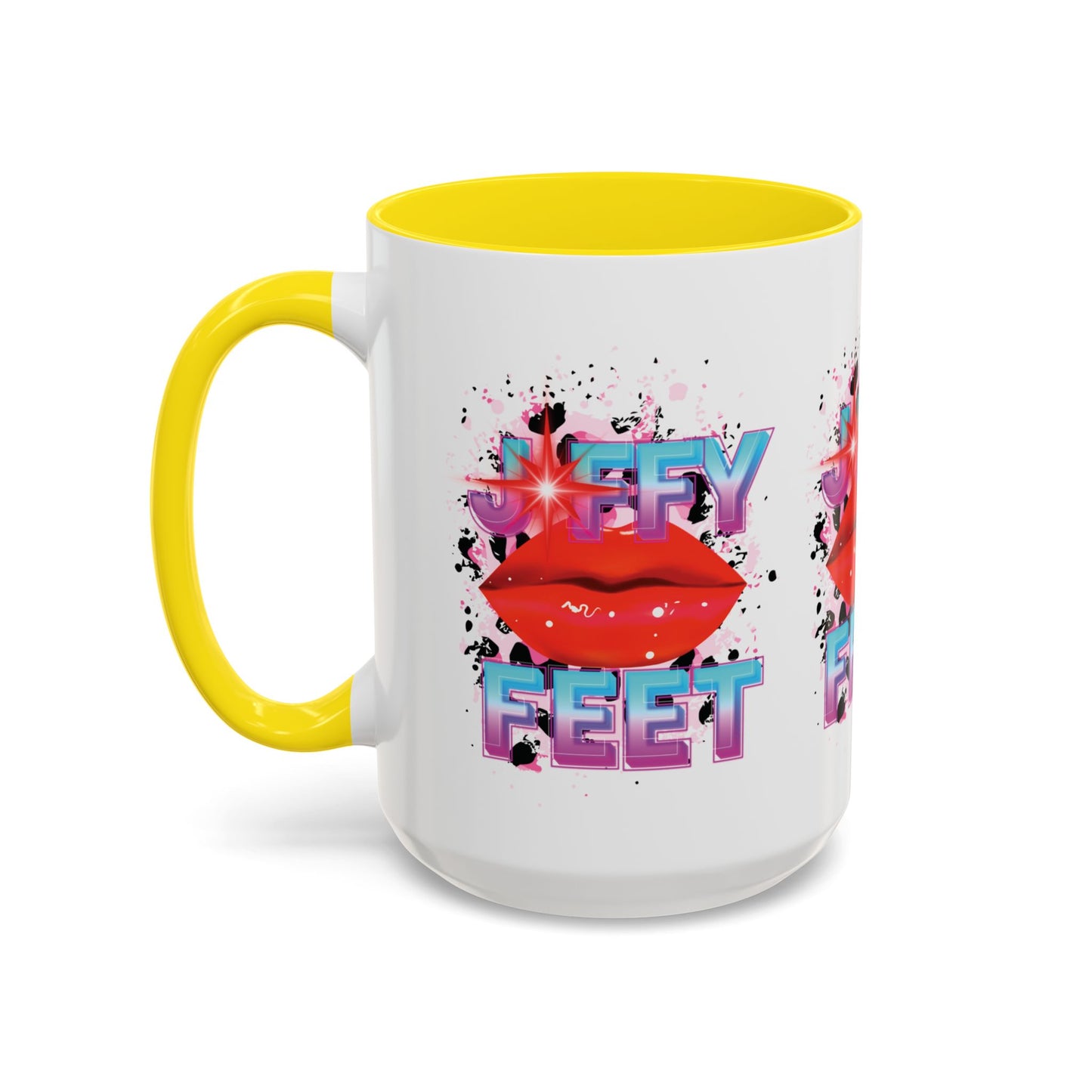 Artistic Design: The *JFFY FEET* Coffee Mug (11, 15oz)