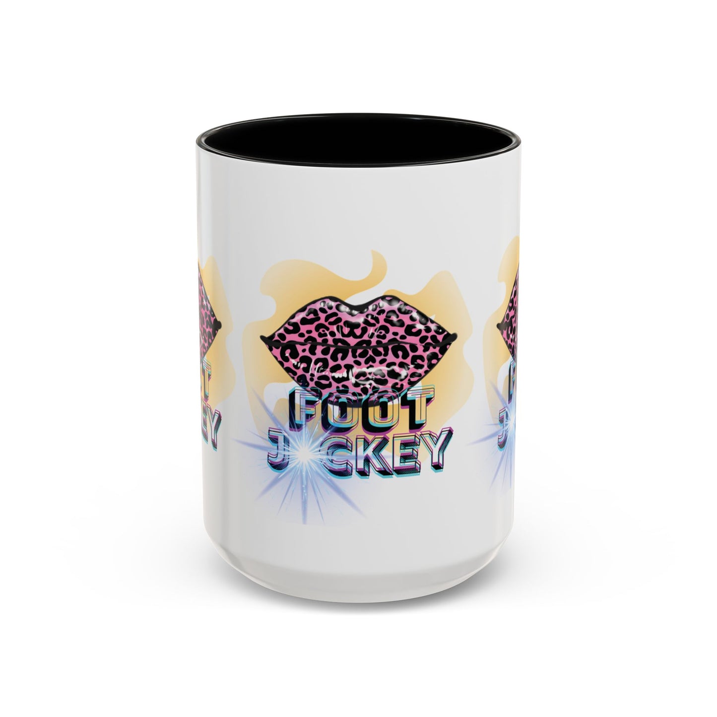 Artistic Design: The *FOOT JCKEY* Coffee Mug (11, 15oz)