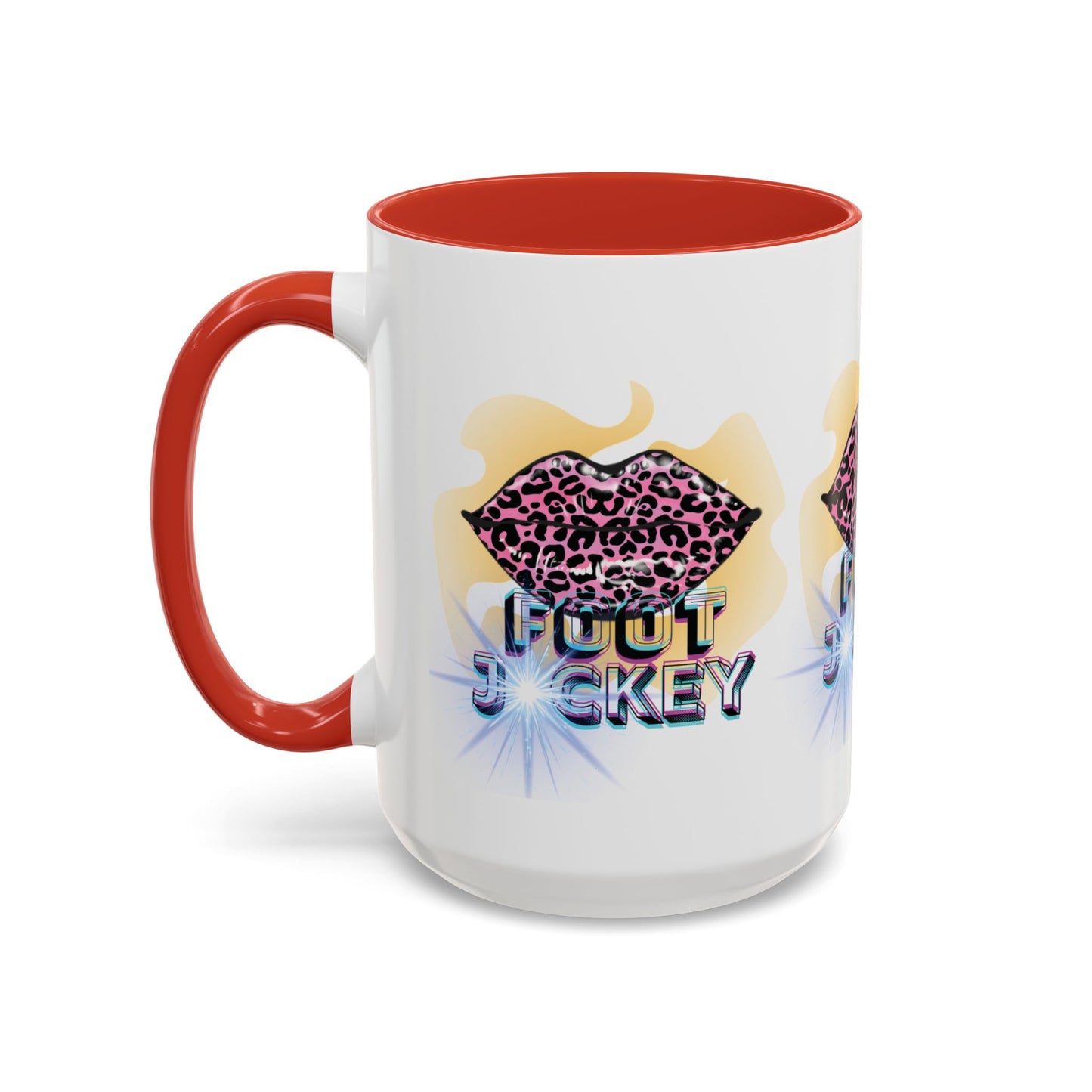 Artistic Design: The *FOOT JCKEY* Coffee Mug (11, 15oz)