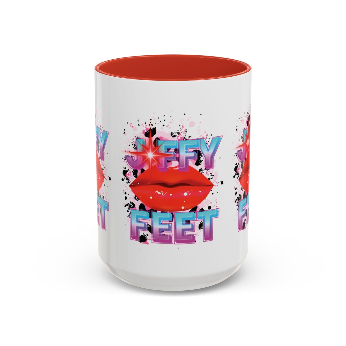 Artistic Design: The *JFFY FEET* Coffee Mug (11, 15oz)