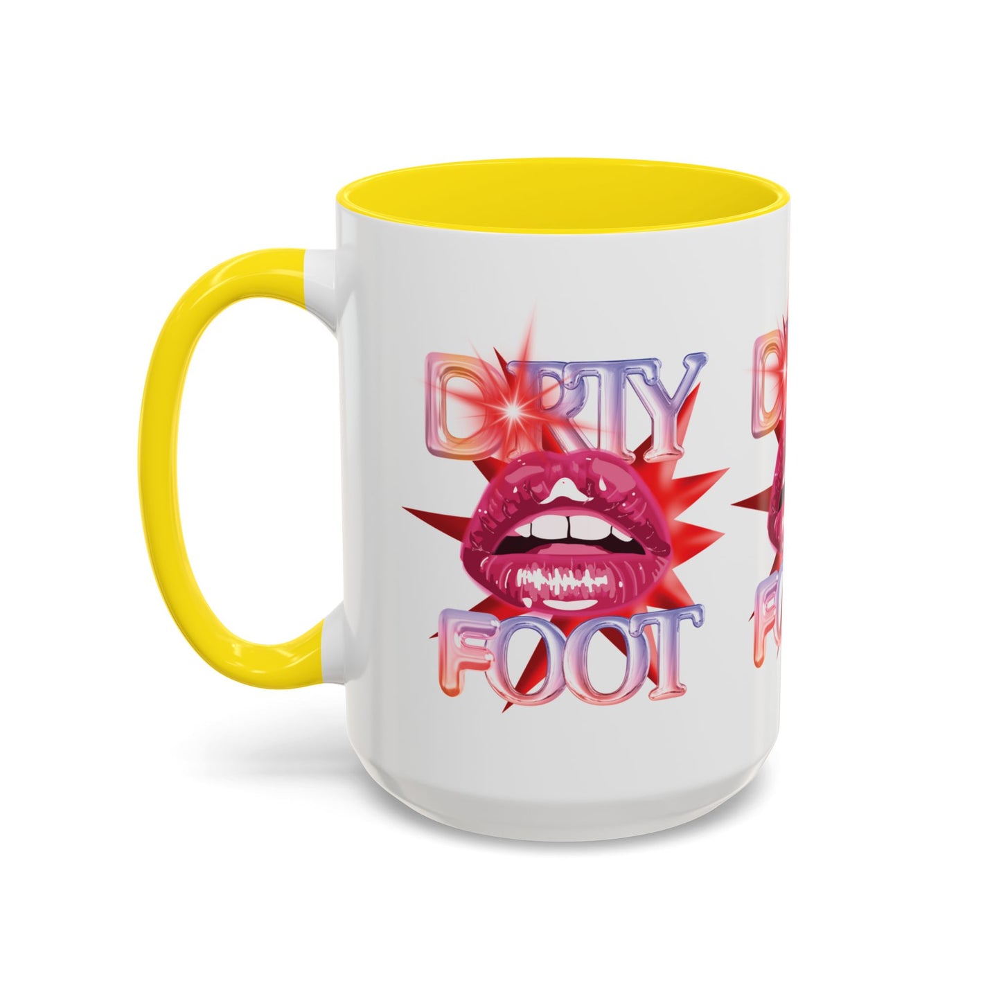 Artistic Design: The *DRTY FOOT* Coffee Mug (11, 15oz)