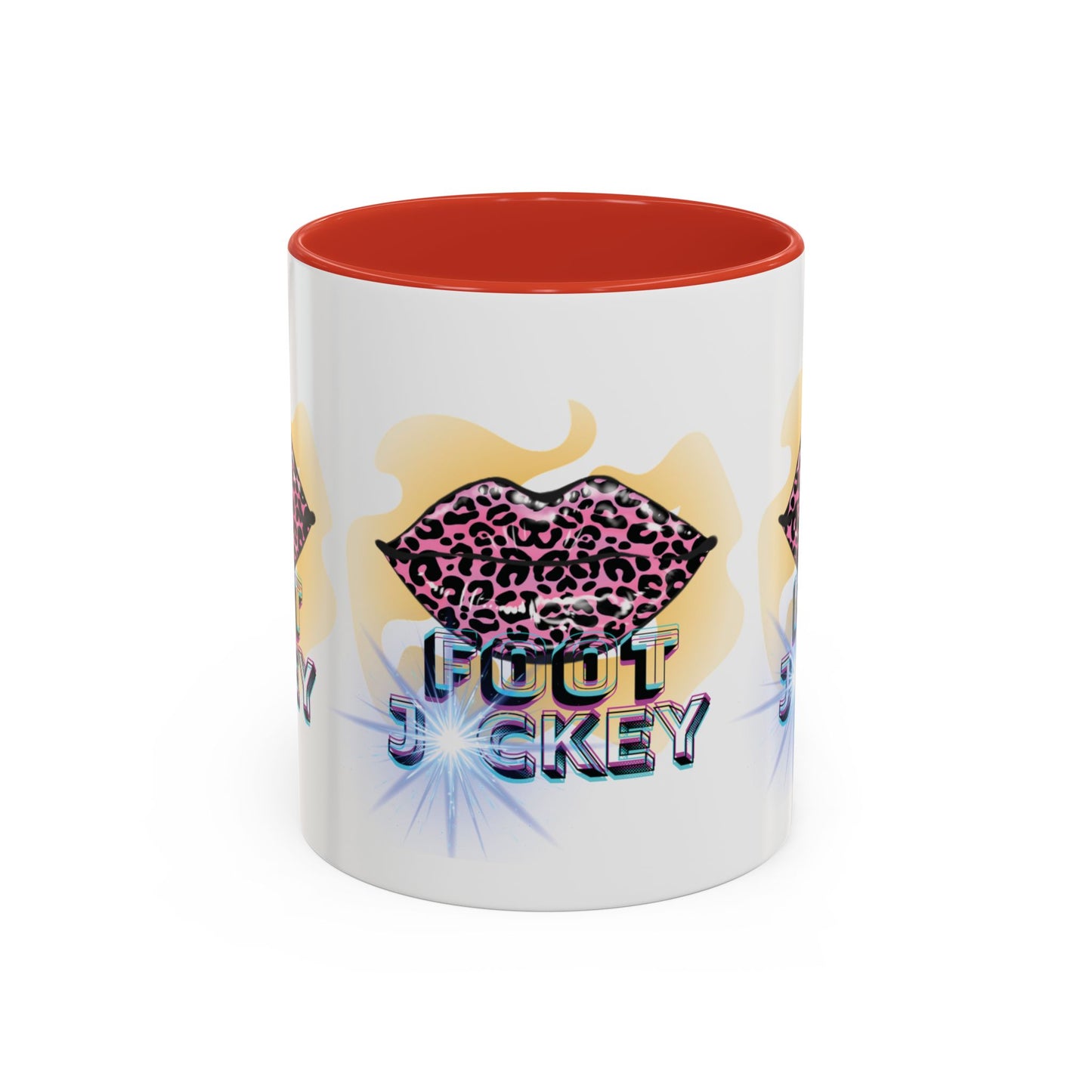 Artistic Design: The *FOOT JCKEY* Coffee Mug (11, 15oz)