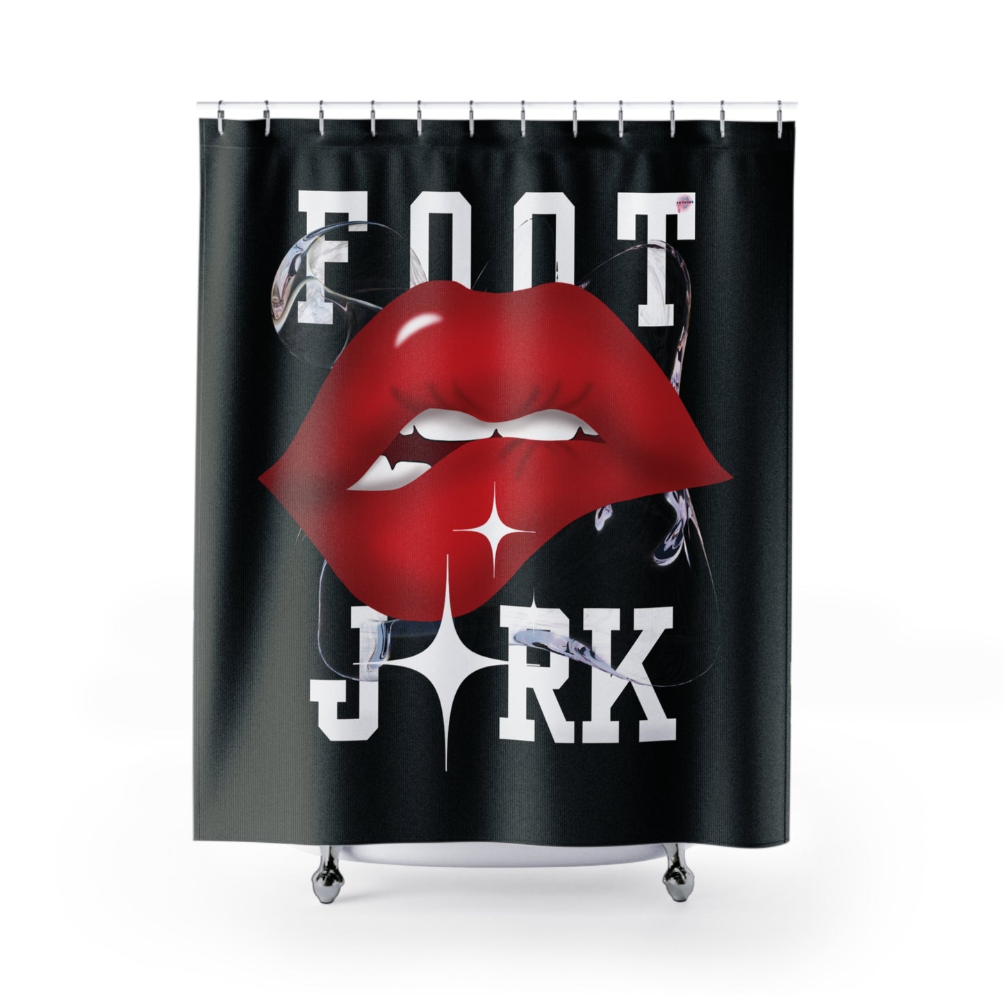 Artistry Design: The *FOOT JRK* Shower Curtain