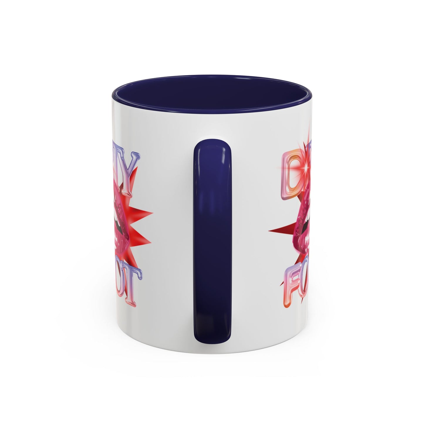 Artistic Design: The *DRTY FOOT* Coffee Mug (11, 15oz)