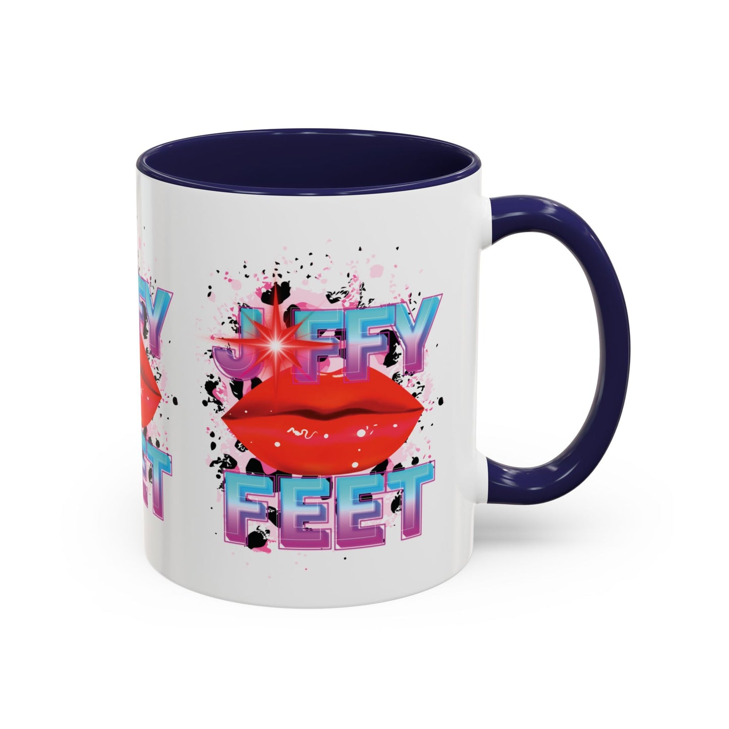 Artistic Design: The *JFFY FEET* Coffee Mug (11, 15oz)