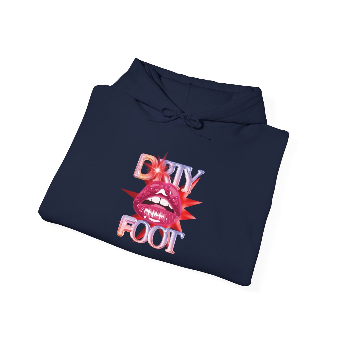 Artistry Comfort: The *DRTY FOOT* Hoodie