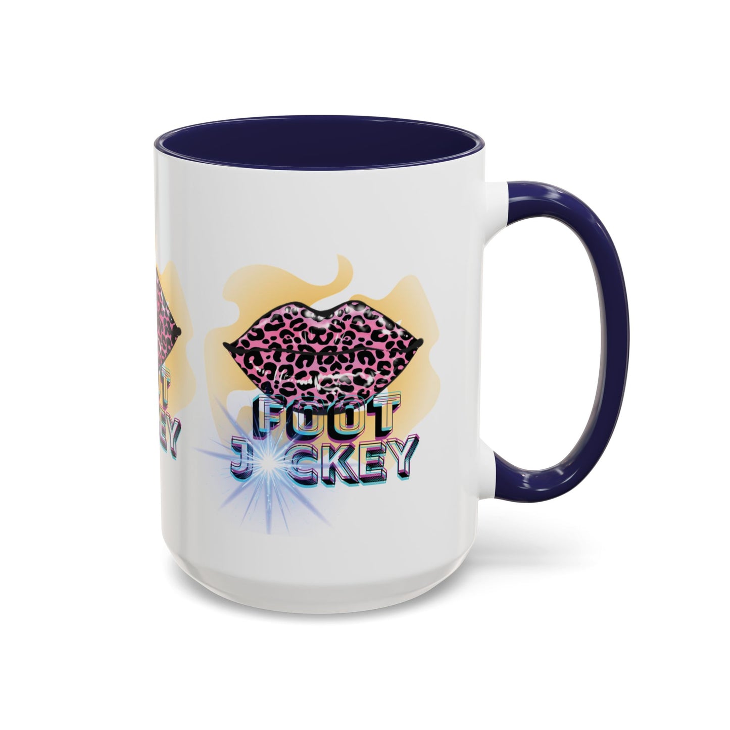 Artistic Design: The *FOOT JCKEY* Coffee Mug (11, 15oz)