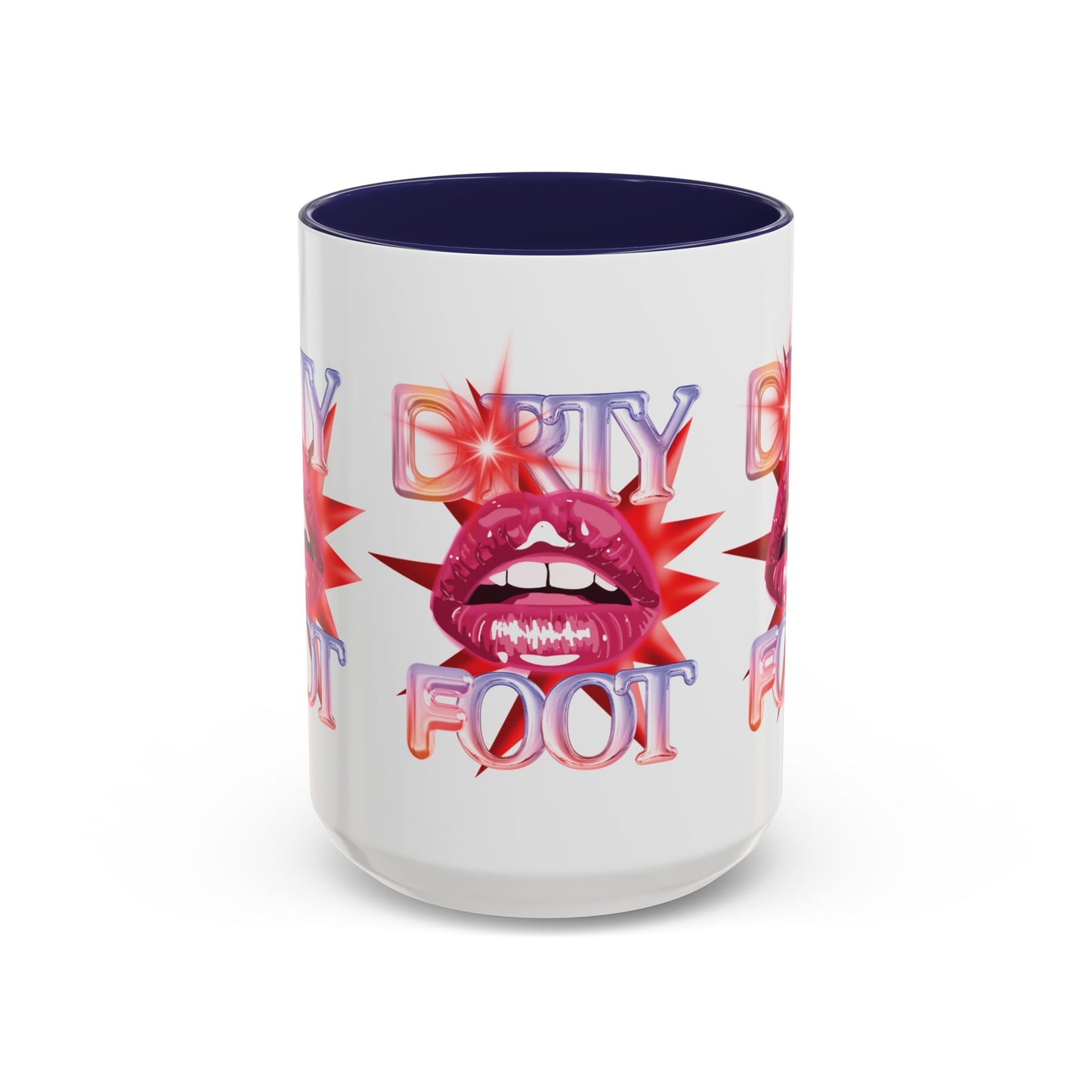 Artistic Design: The *DRTY FOOT* Coffee Mug (11, 15oz)