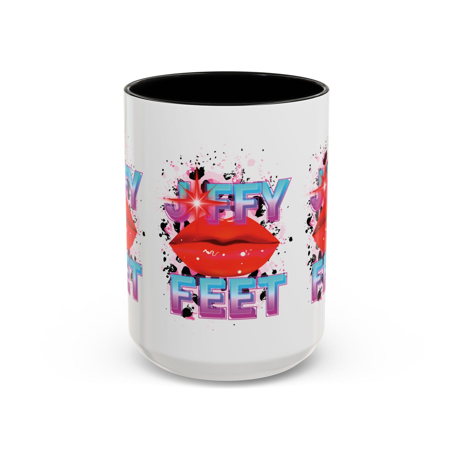 Artistic Design: The *JFFY FEET* Coffee Mug (11, 15oz)