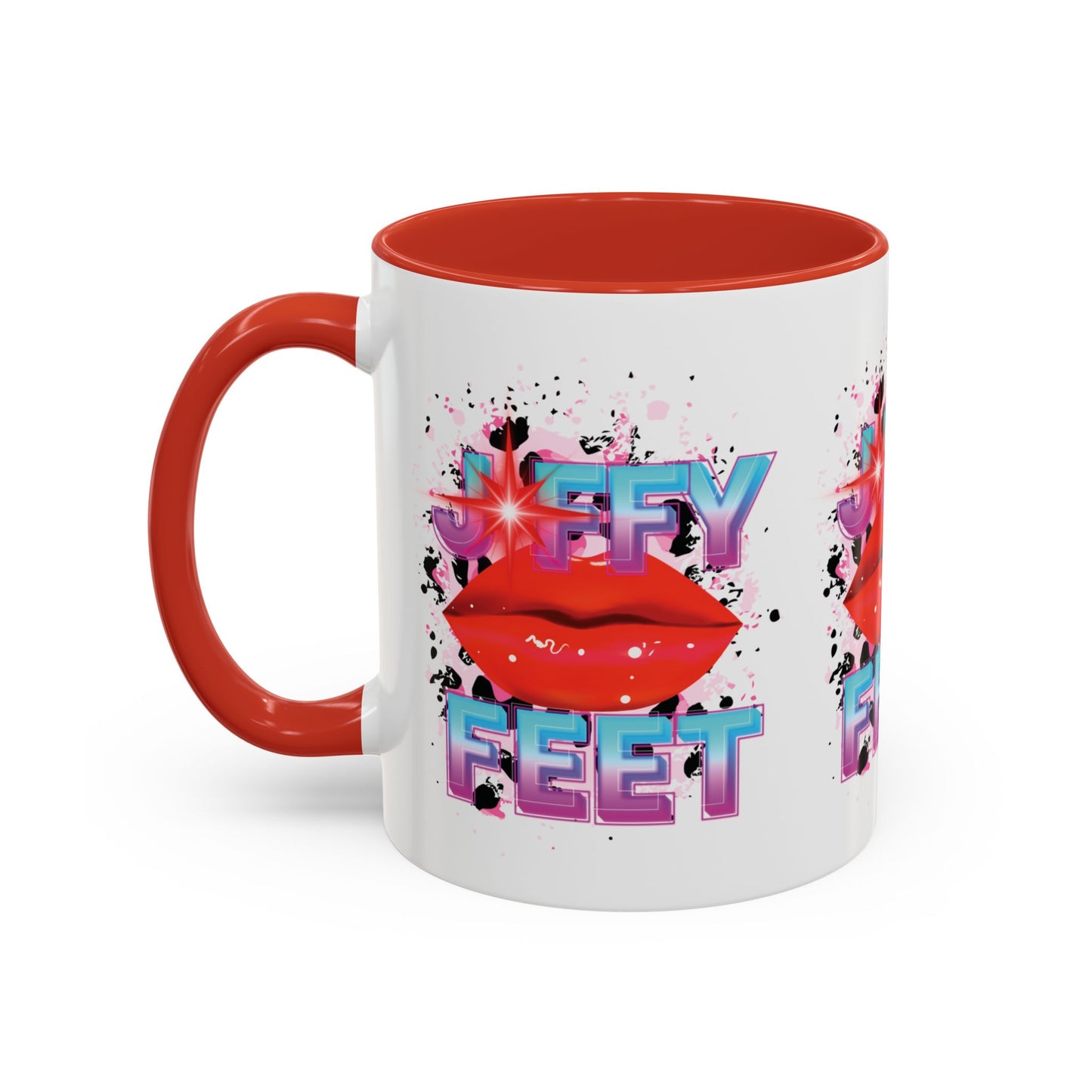 Artistic Design: The *JFFY FEET* Coffee Mug (11, 15oz)