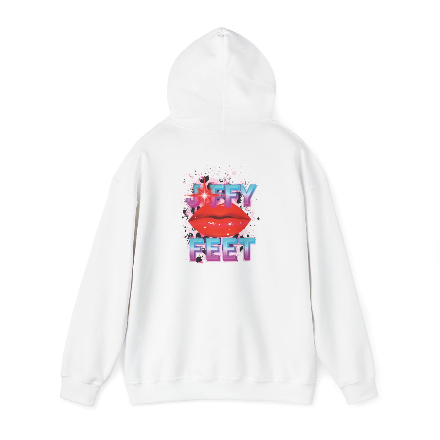 Artistry Comfort: The *JFFY FEET* Hoodie