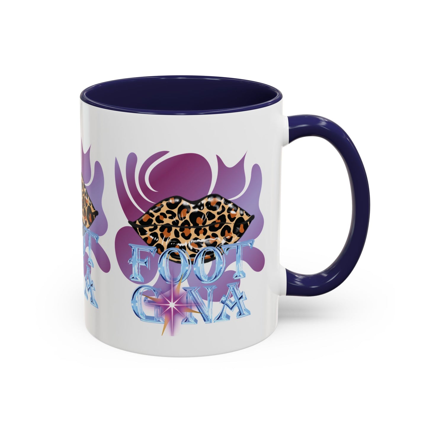 Artistic Design: The *FOOT GNA* Coffee Mug (11, 15oz)