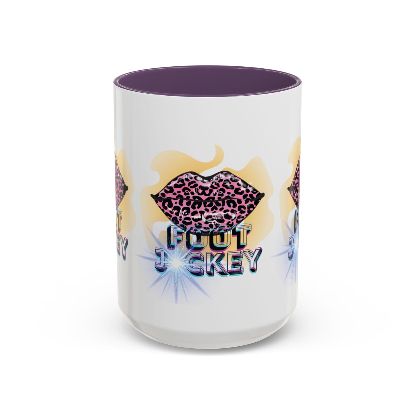 Artistic Design: The *FOOT JCKEY* Coffee Mug (11, 15oz)