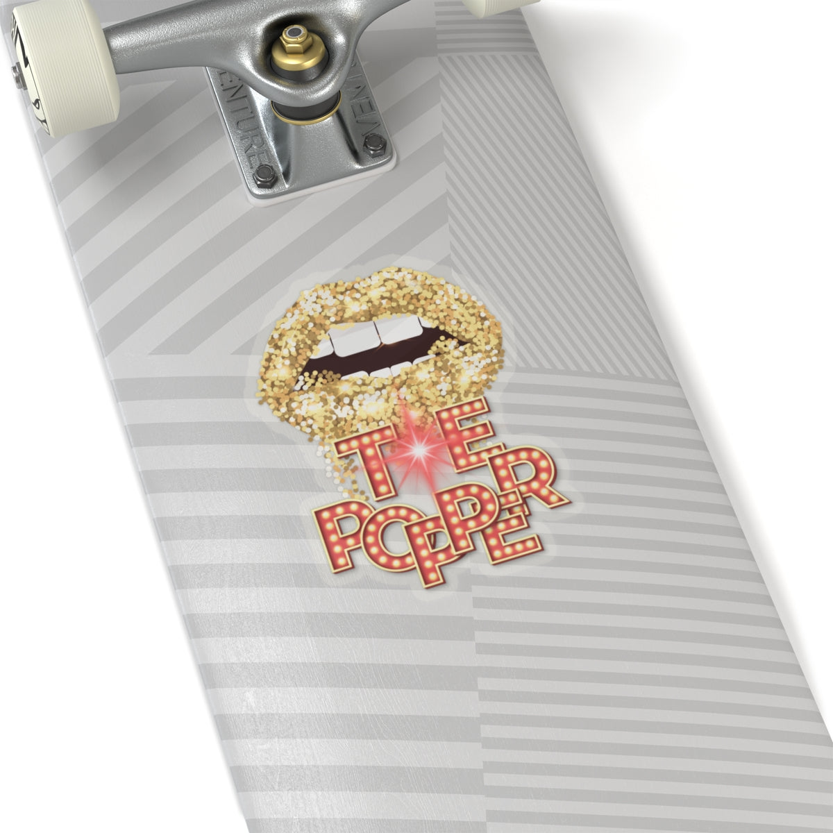 Artistic Design: The *TE POPPER* Kiss-Cut Stickers