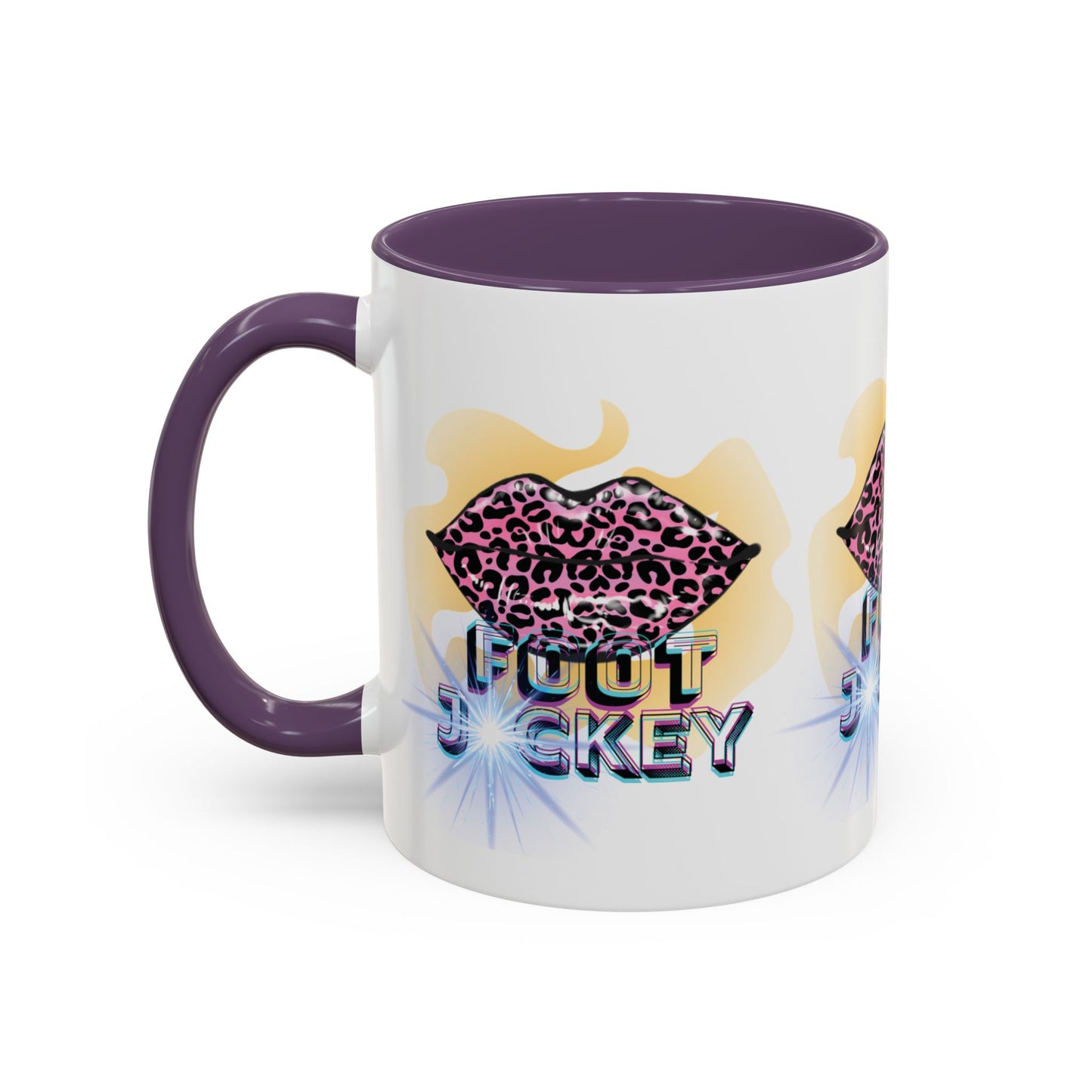 Artistic Design: The *FOOT JCKEY* Coffee Mug (11, 15oz)