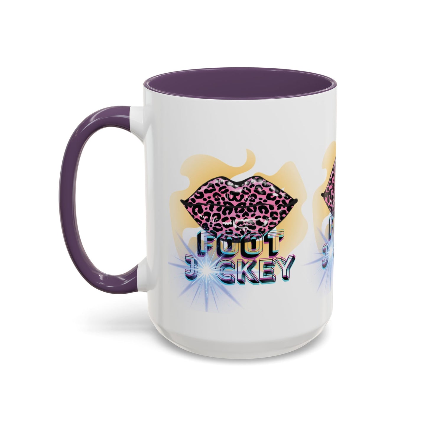 Artistic Design: The *FOOT JCKEY* Coffee Mug (11, 15oz)