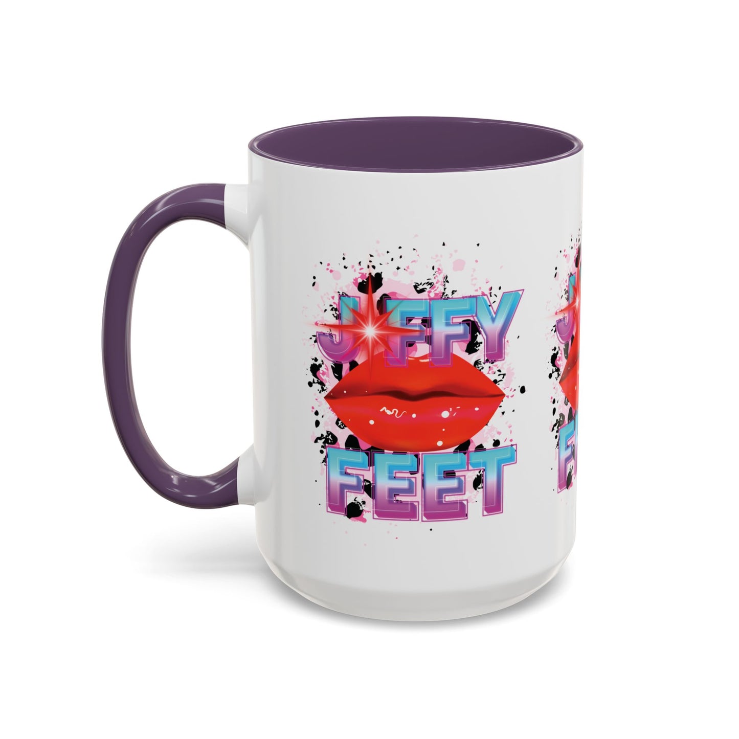 Artistic Design: The *JFFY FEET* Coffee Mug (11, 15oz)