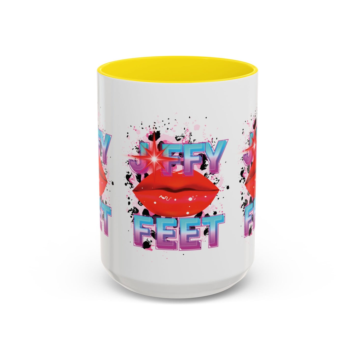 Artistic Design: The *JFFY FEET* Coffee Mug (11, 15oz)