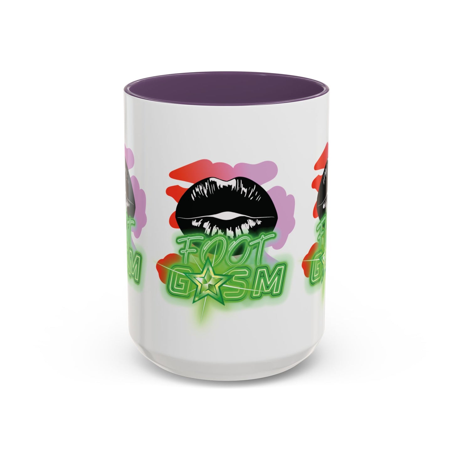 Artistic Design: The *FOOT GSM GREEN* Coffee Mug (11, 15oz)