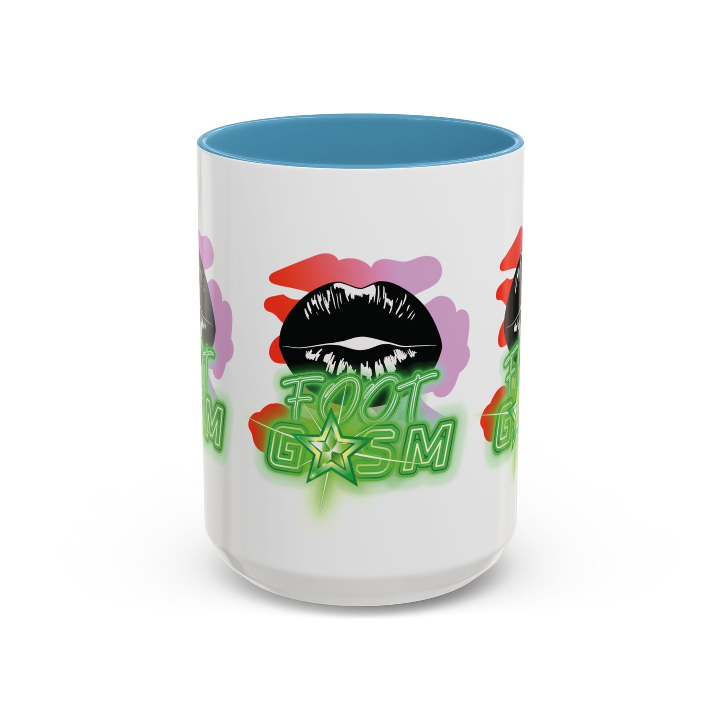 Artistic Design: The *FOOT GSM GREEN* Coffee Mug (11, 15oz)