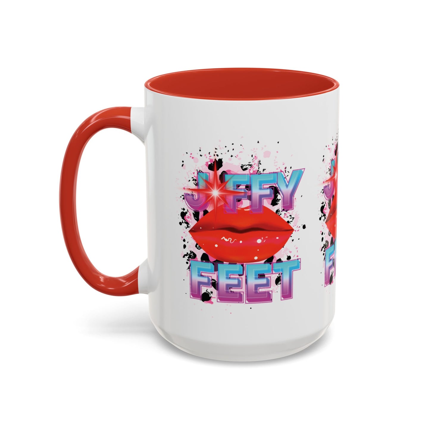 Artistic Design: The *JFFY FEET* Coffee Mug (11, 15oz)