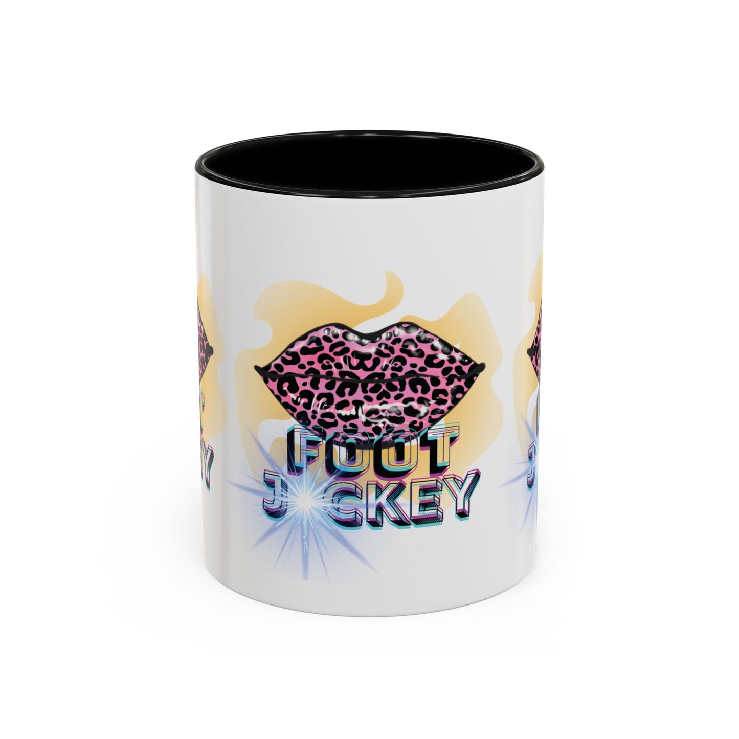 Artistic Design: The *FOOT JCKEY* Coffee Mug (11, 15oz)