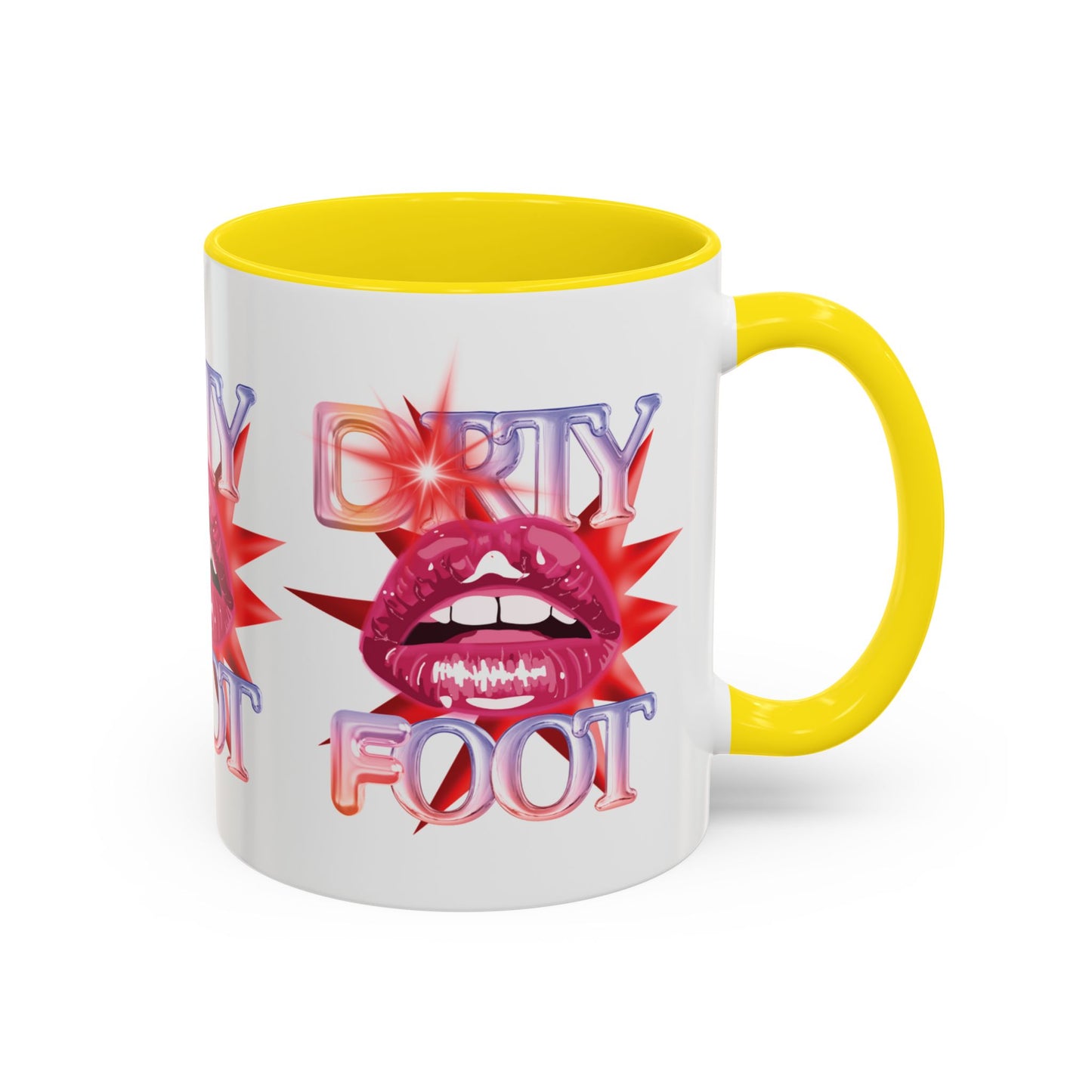 Artistic Design: The *DRTY FOOT* Coffee Mug (11, 15oz)