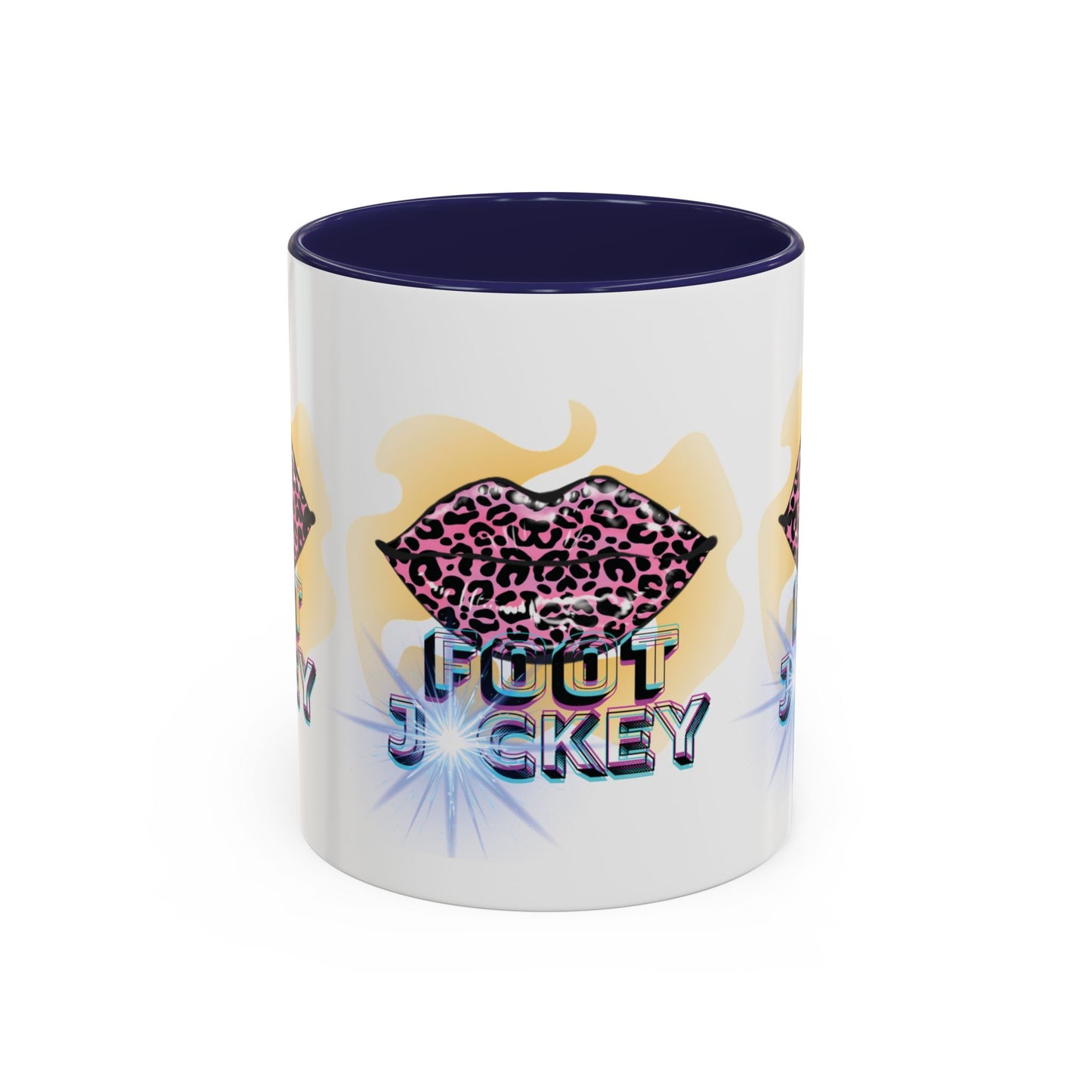 Artistic Design: The *FOOT JCKEY* Coffee Mug (11, 15oz)