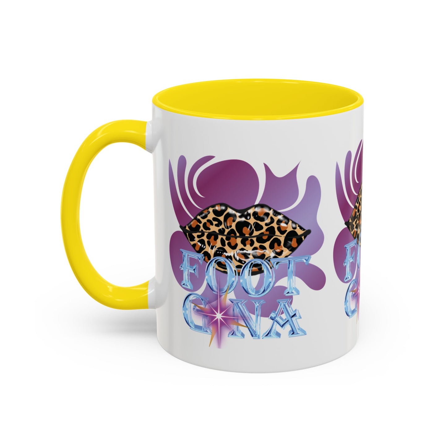 Artistic Design: The *FOOT GNA* Coffee Mug (11, 15oz)