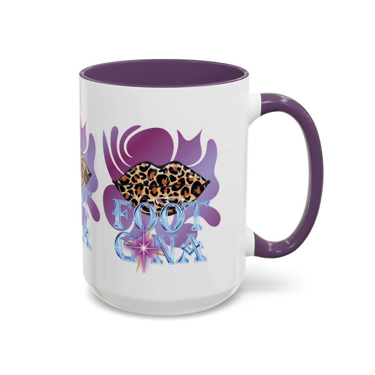 Artistic Design: The *FOOT GNA* Coffee Mug (11, 15oz)