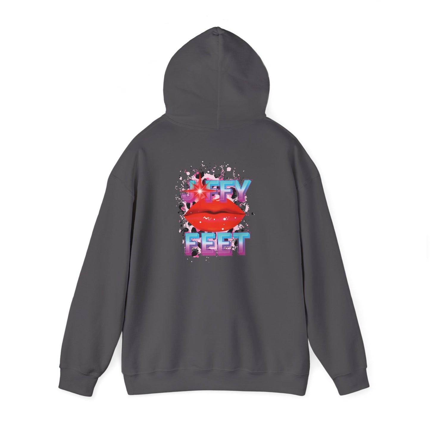 Artistry Comfort: The *JFFY FEET* Hoodie