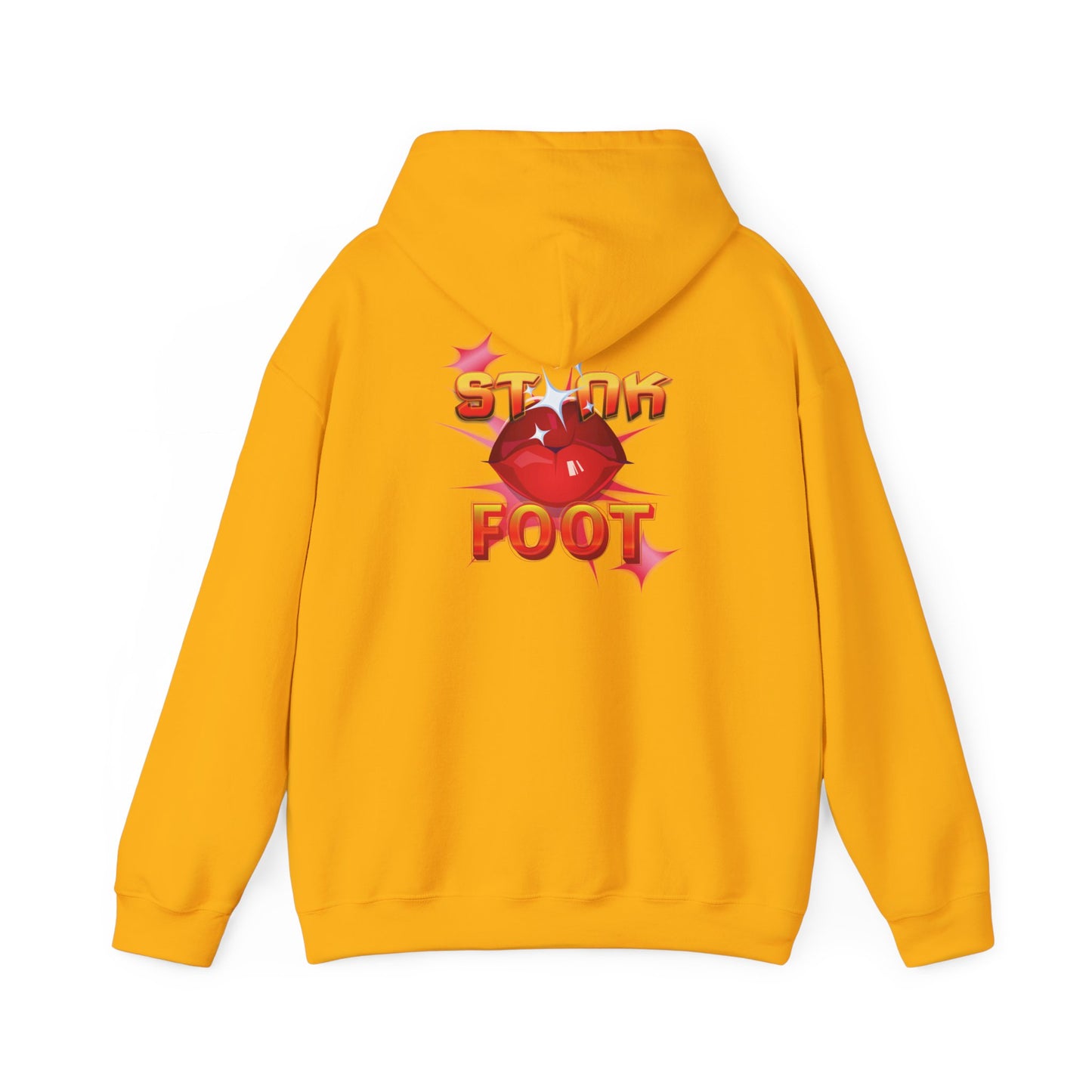 Artistry Comfort: The *STNK FOOT* Hoodie