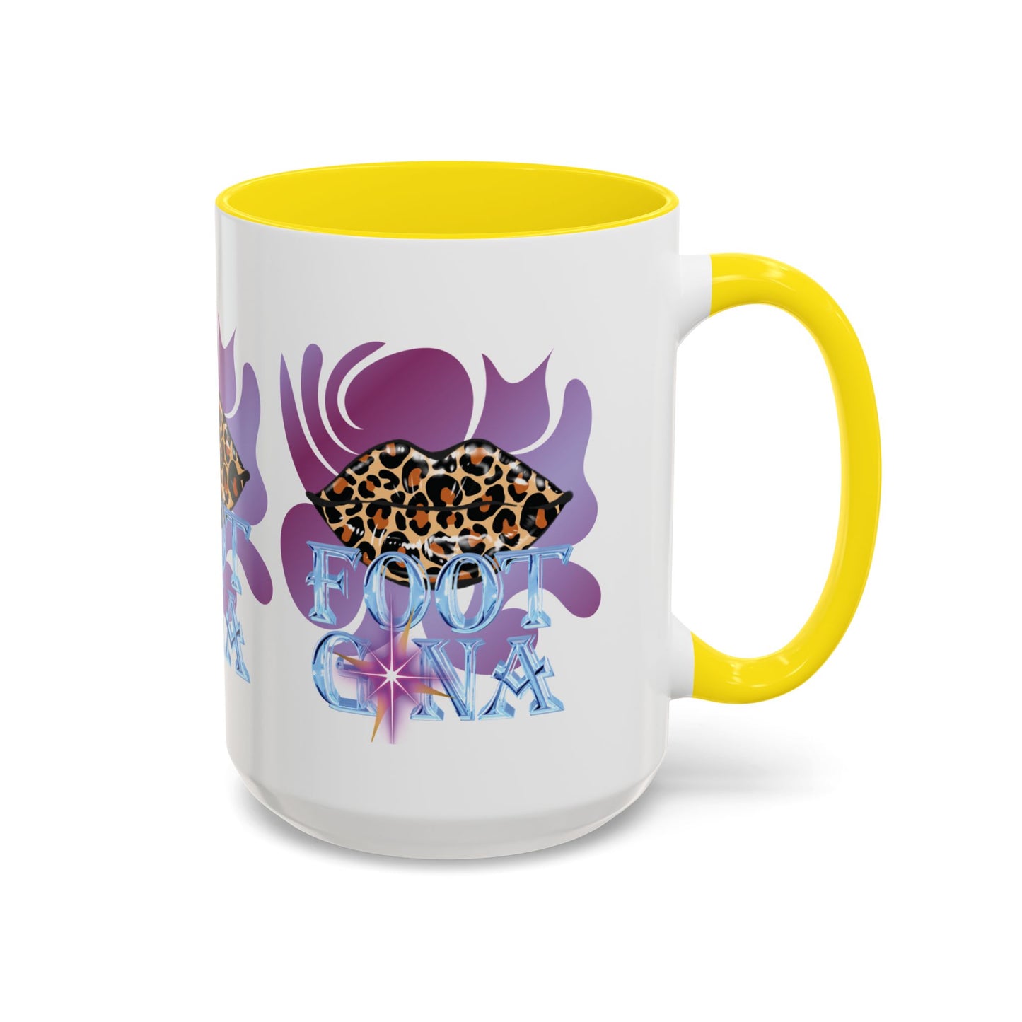 Artistic Design: The *FOOT GNA* Coffee Mug (11, 15oz)